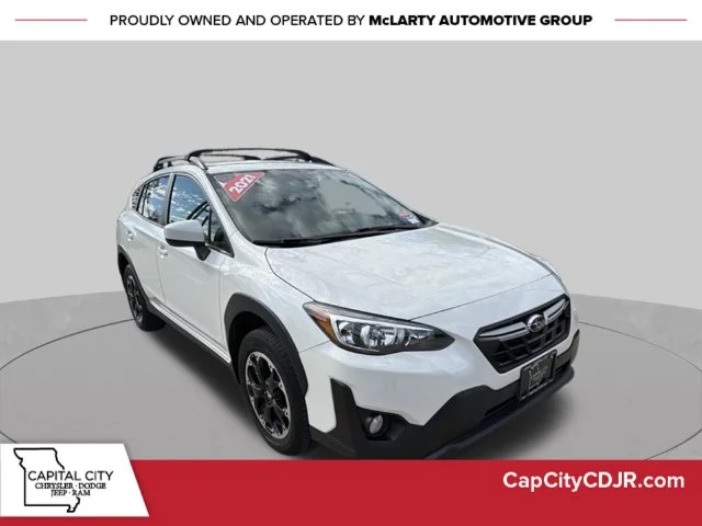 Used 2021 White Subaru Premium image 1