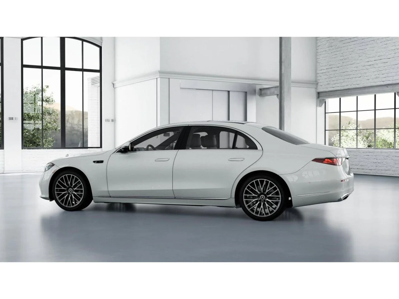New 2027 MANUFAKTUR Moonlight White Metallic Mercedes-Benz S 500 image 32
