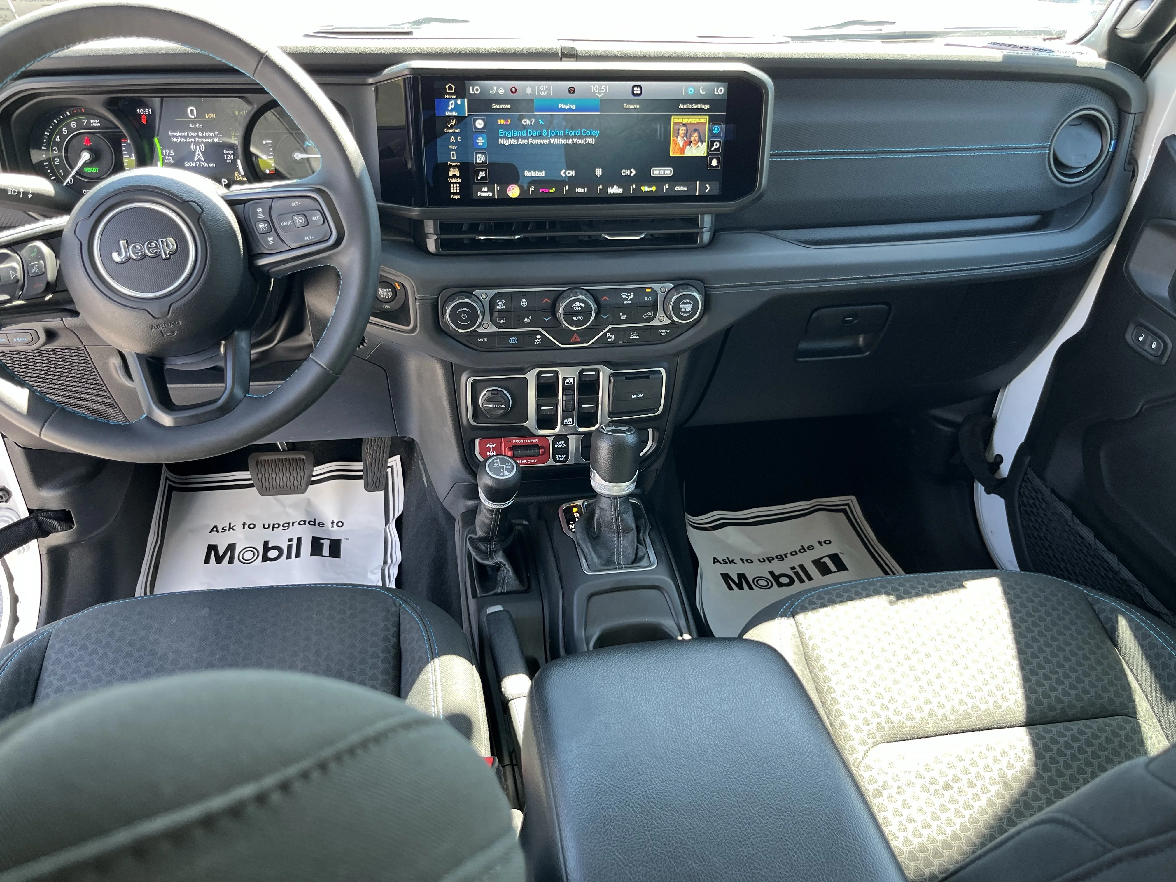 Used 2024 Bright White Clearcoat Jeep Rubicon 4xe image 18