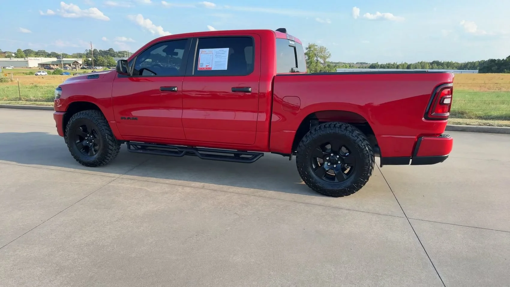 Used 2025 Flame Red Clearcoat Ram Tradesman image 5