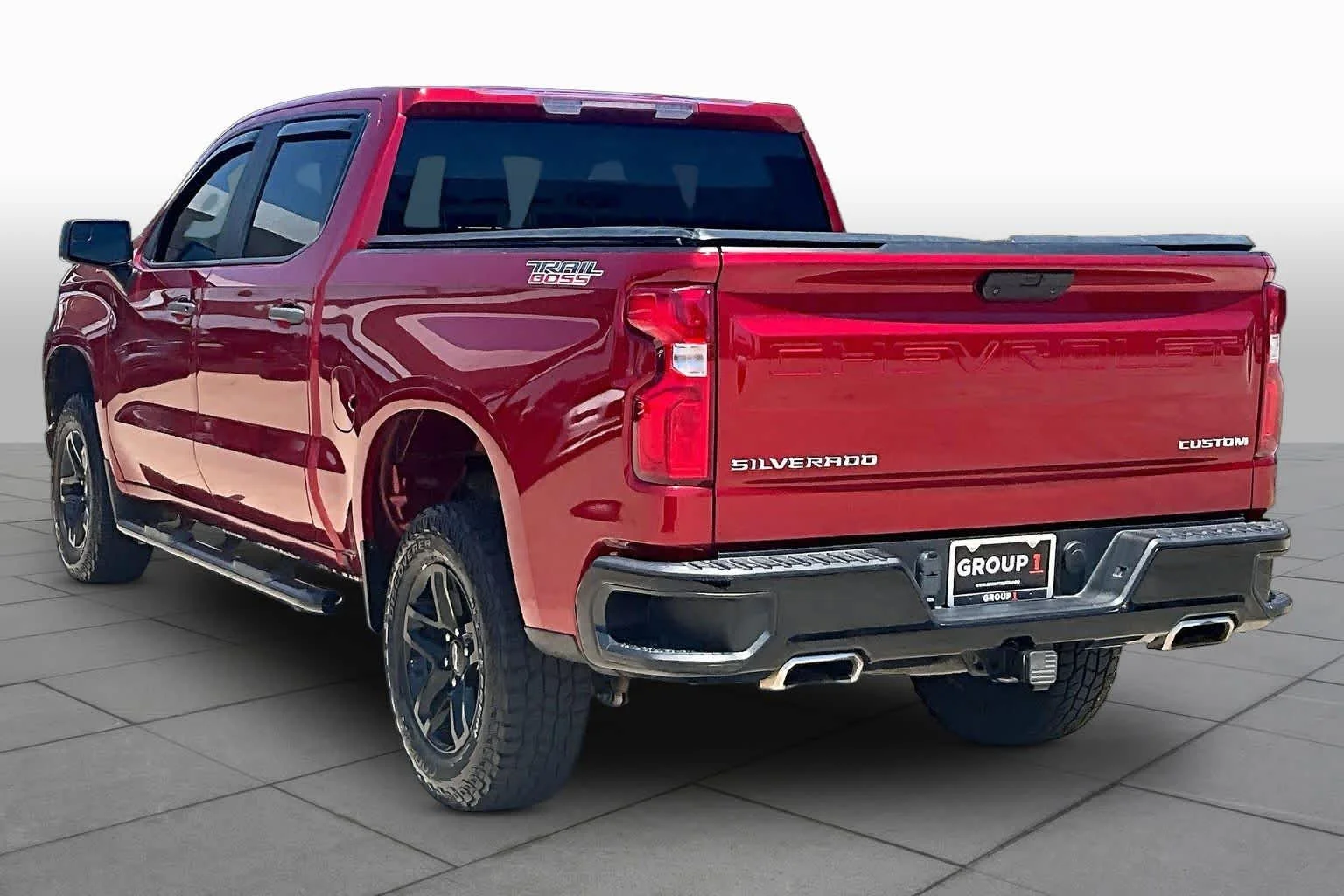 Used 2021 Cherry Red Tintcoat Chevrolet Custom Trail Boss image 13
