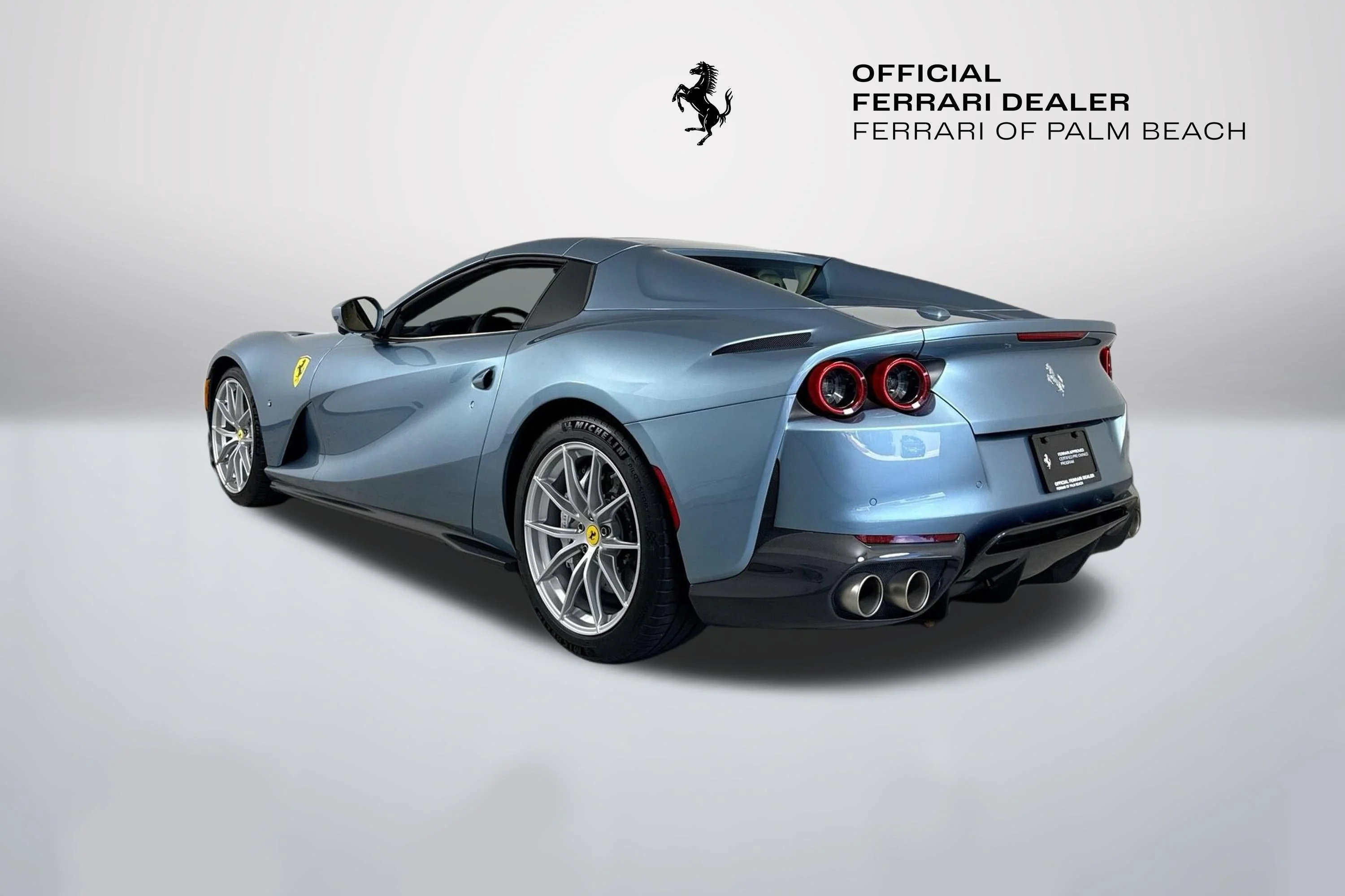 Certified Used 2022 Azzurro Met Ferrari Base image 5