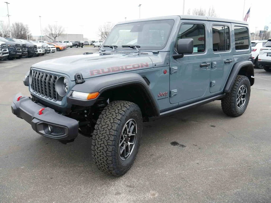 New 2026 Gray Jeep Rubicon image 3