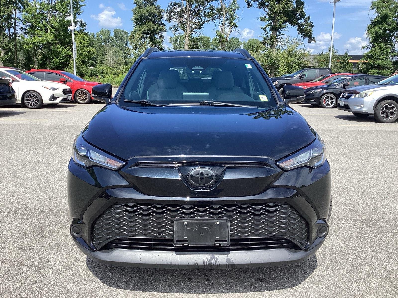 Used 2023 Jet Black Toyota Hybrid SE image 2