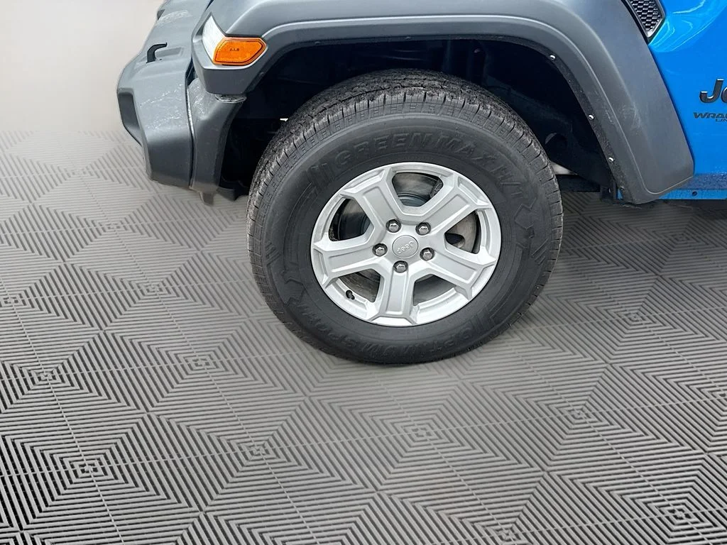 Used 2022 Blue Jeep Unlimited Sport S image 34