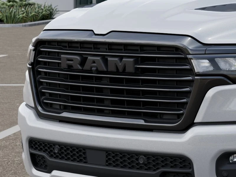 New 2026 Ivory White Tri-Coat Pearl-Coat Exterior Paint RAM Laramie image 37