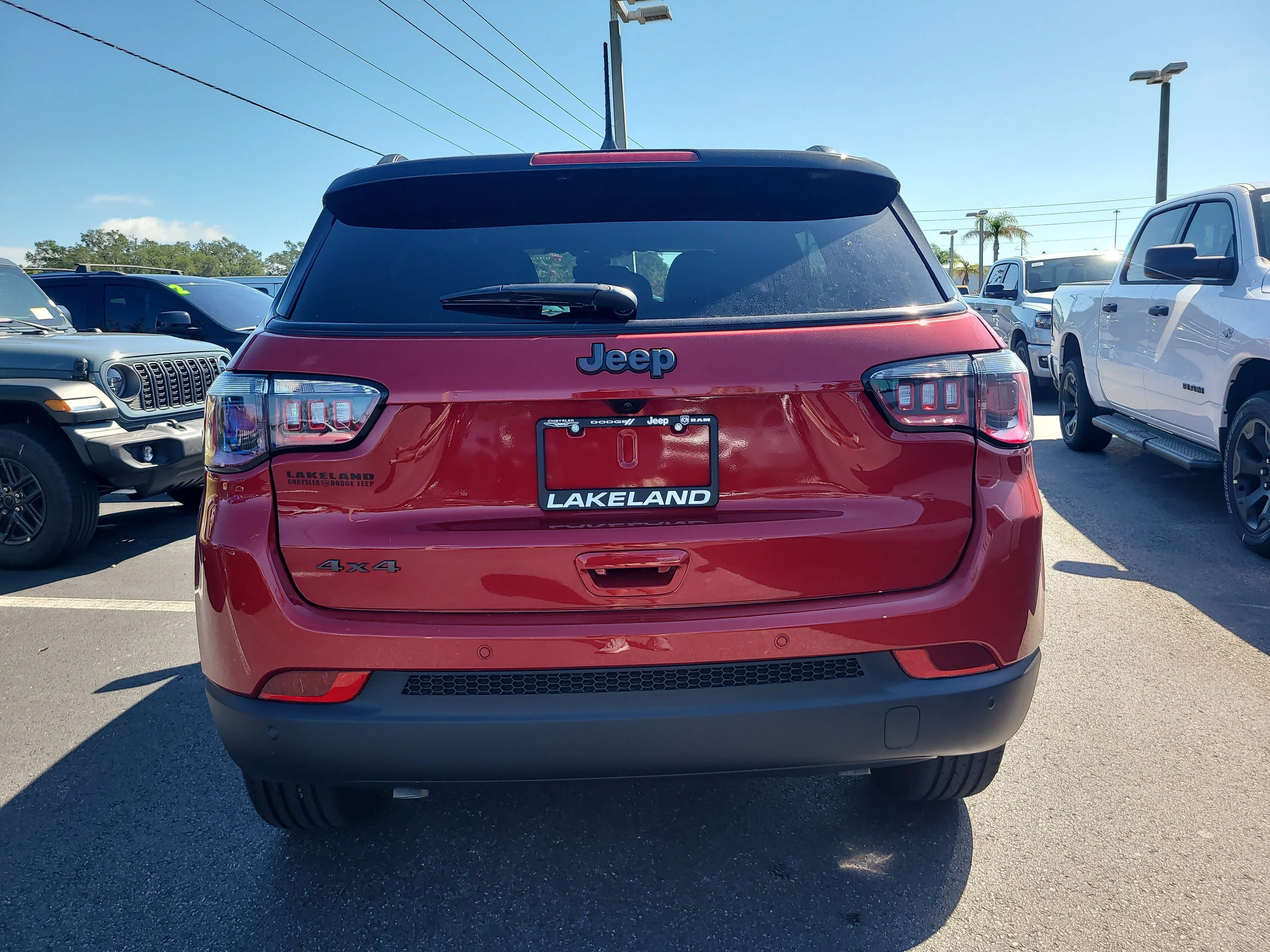 New 2026 Red Hot Pearlcoat Jeep Limited Altitude image 7