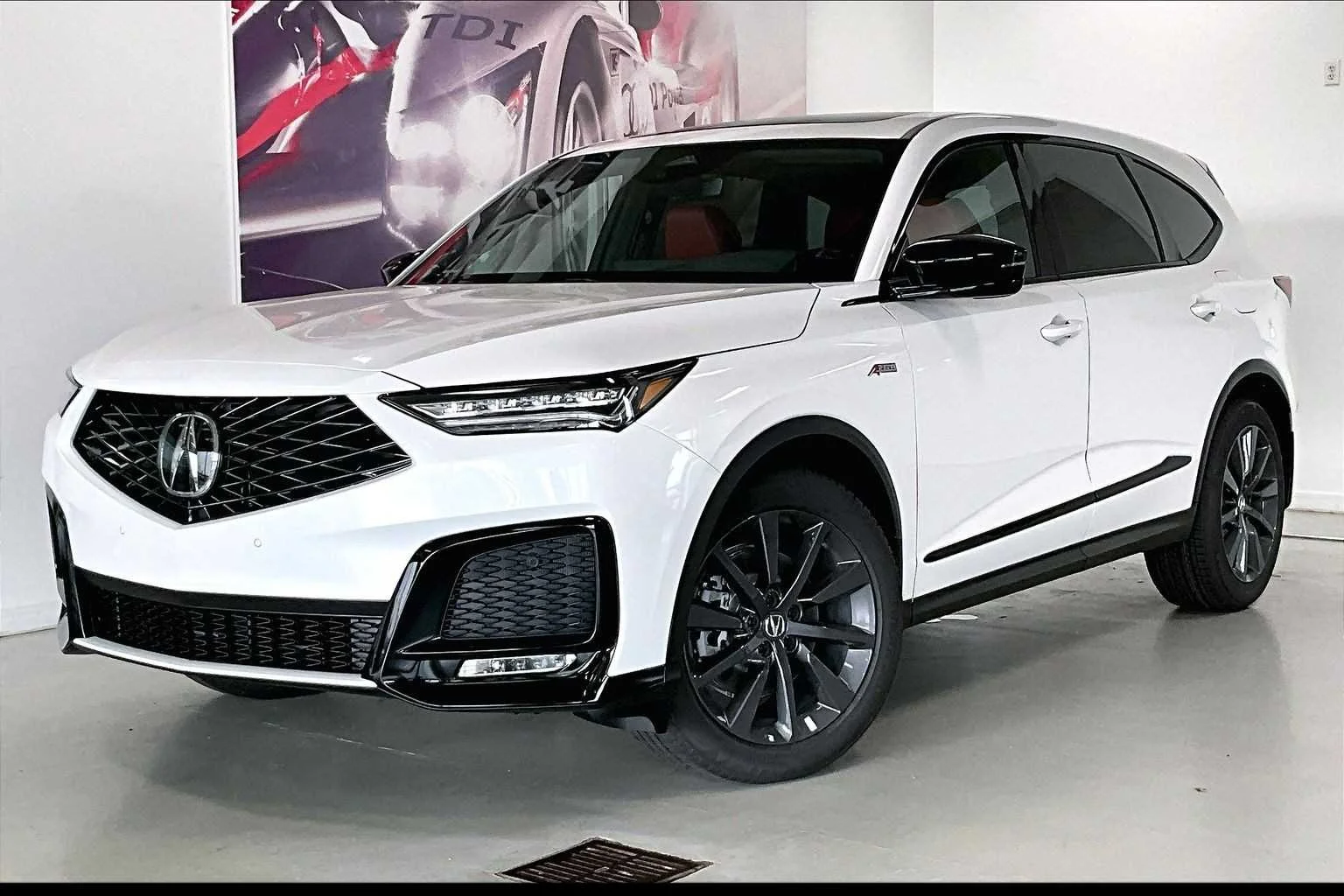 New 2026 Platinum White Pearl Acura w/A-Spec Package image 1