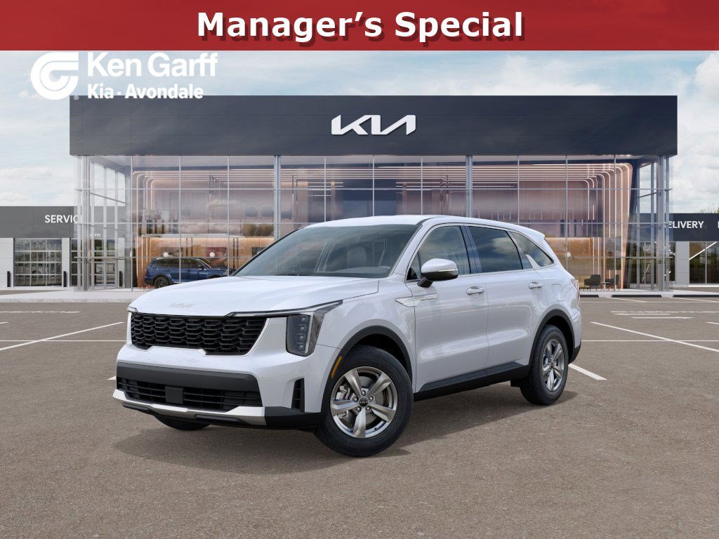 New 2026 Glacial White Pearl Kia LX image 1