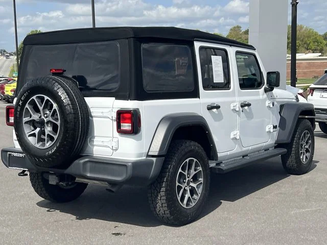 Used 2024 White Jeep Sport S image 34