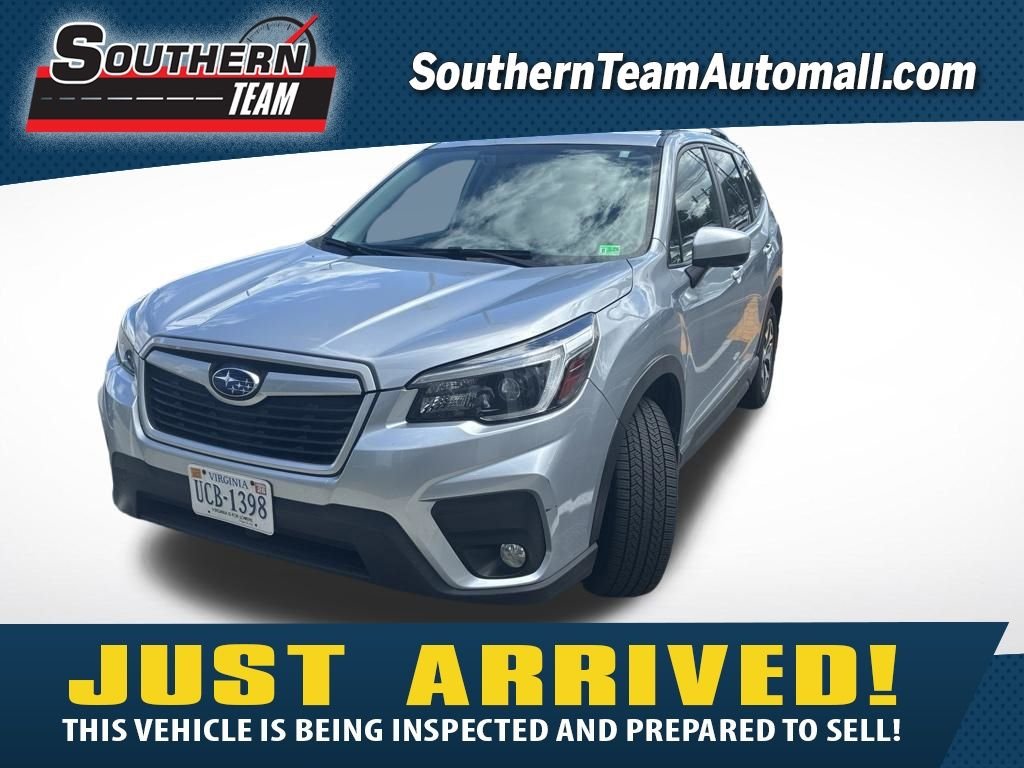 Used 2021 Ice Silver Metallic Subaru Premium image 1