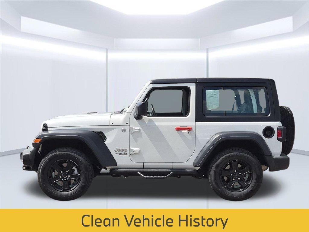Used 2019 White Jeep Sport S image 2