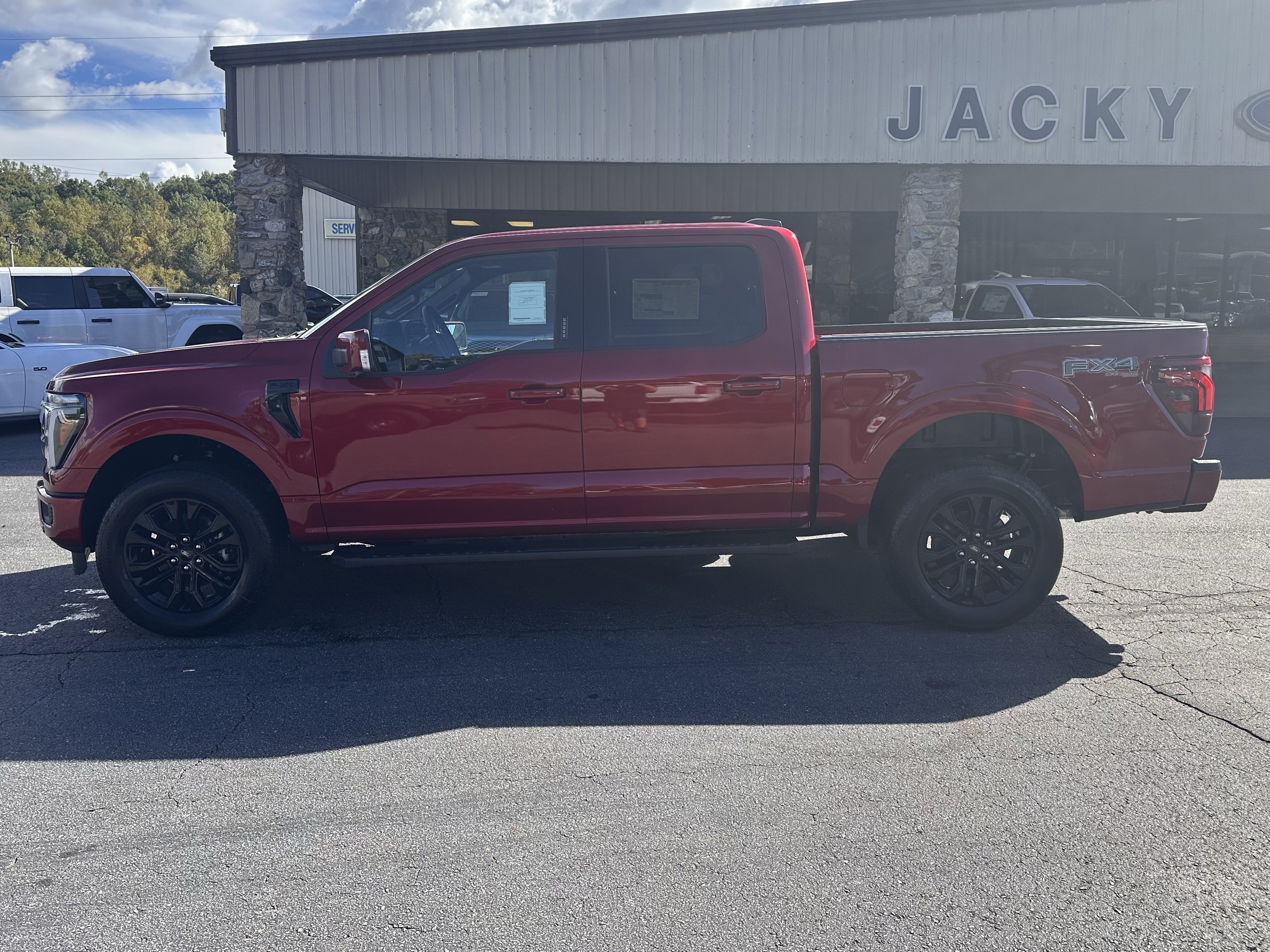 New 2026 Ruby Red Metallic Tinted Clearcoat Ford Lariat® image 1