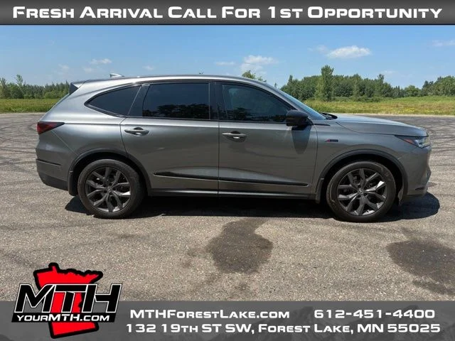 Certified Used 2024 Gray Acura A-Spec image 1