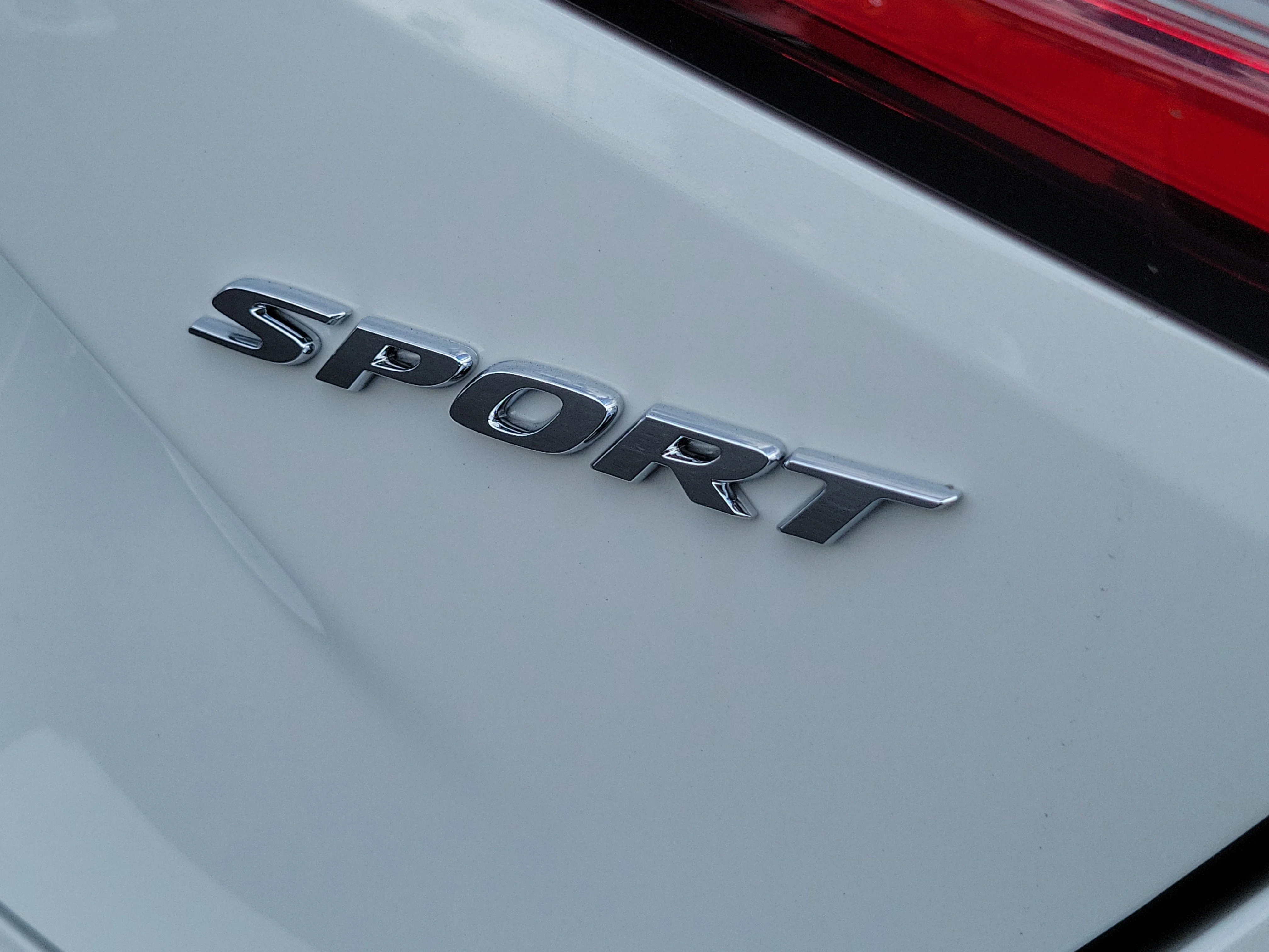 New 2026 Platinum White Pearl Honda Sport image 6