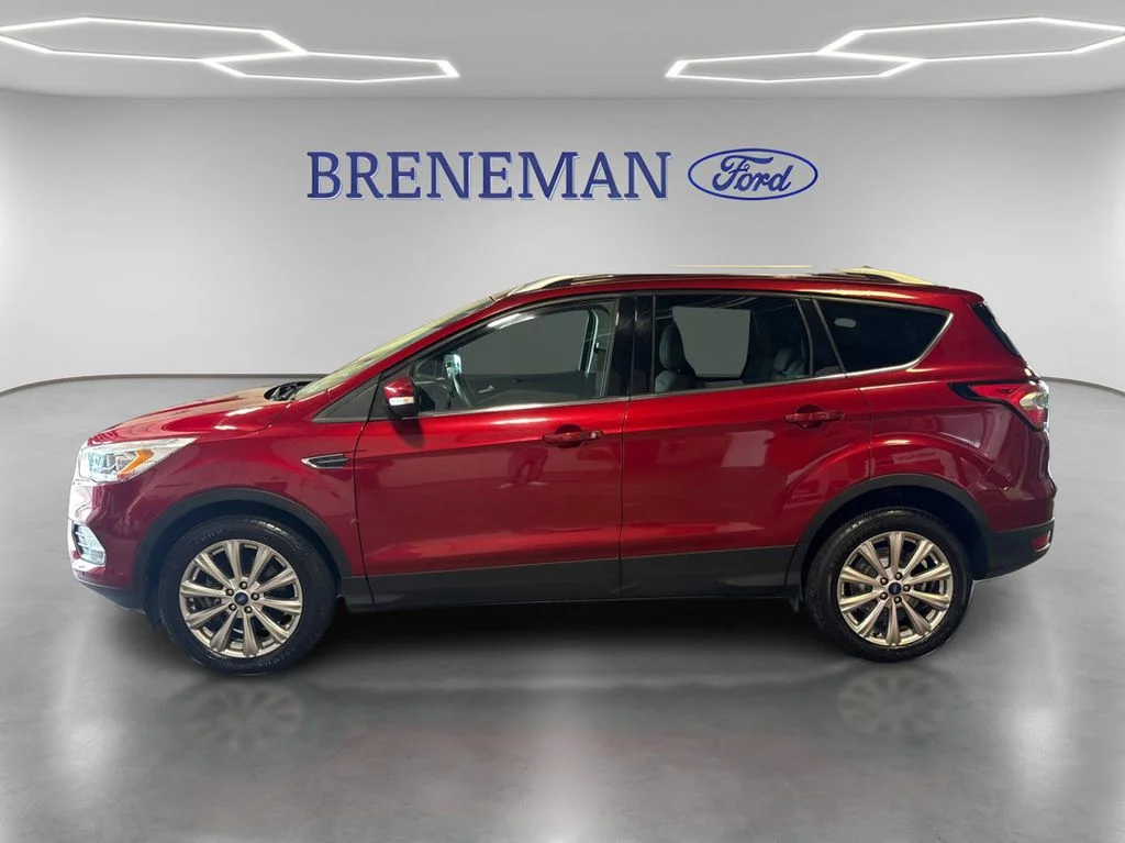 Certified Used 2018 Ruby Red Metallic Ford Titanium image 9