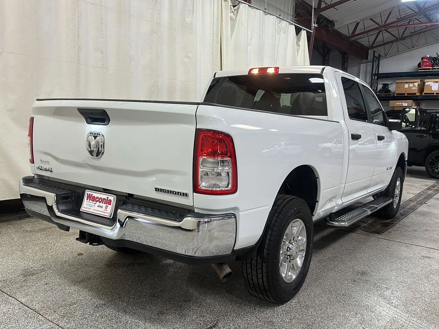 Certified Used 2024 Bright White Clearcoat Ram Big Horn image 6