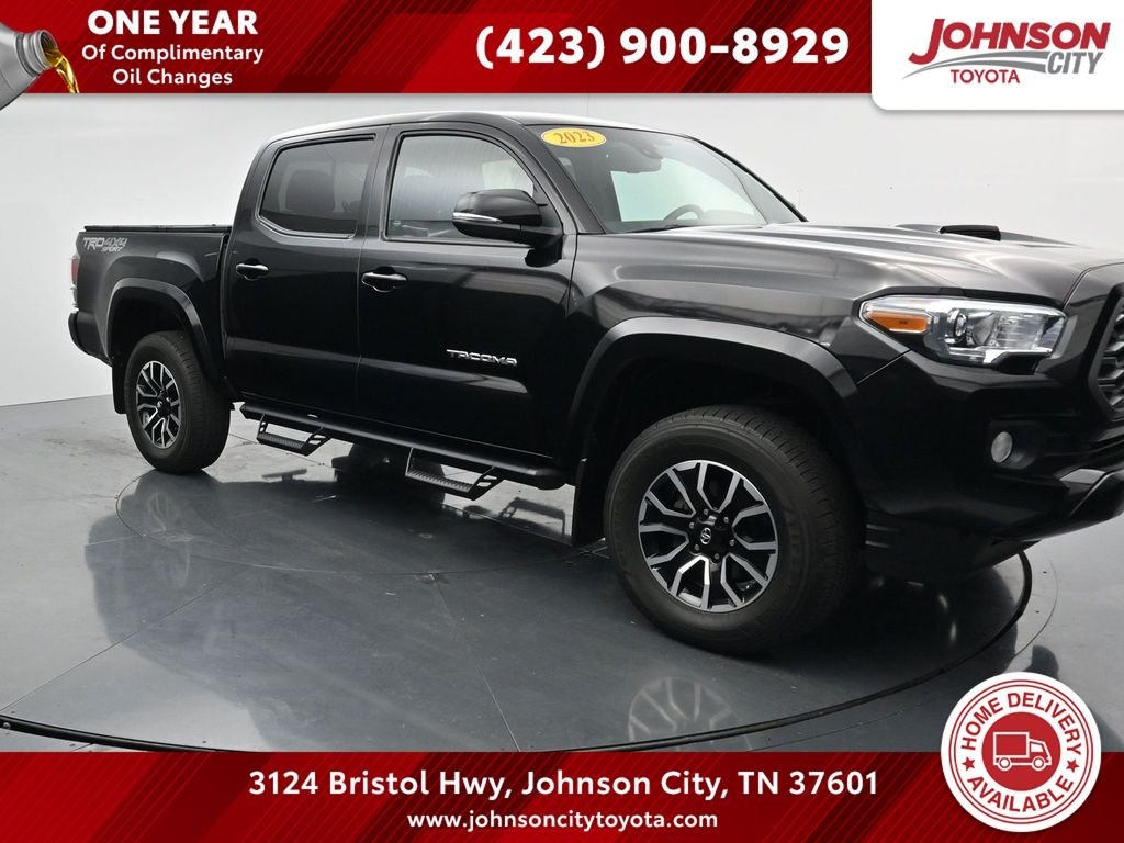 Used 2023 Black Toyota TRD Sport image 1