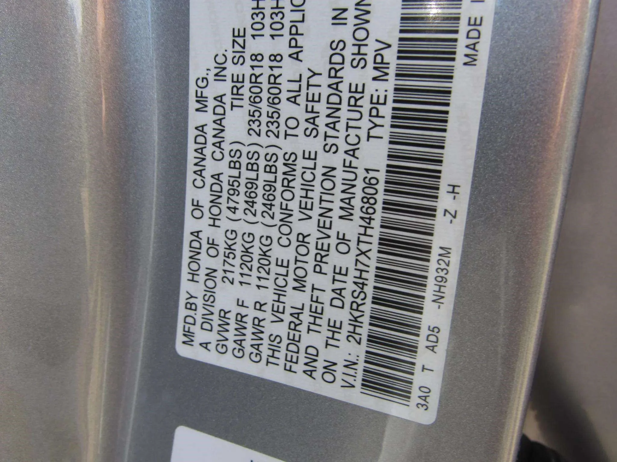 Certified Used 2026 Solar Silver Metallic Honda AWD EX-L image 63