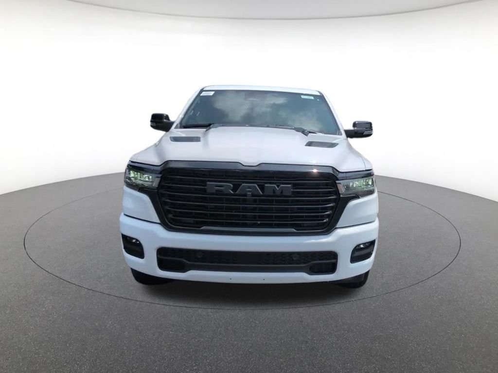 New 2026 Bright White Clear-Coat Exterior Paint RAM Laramie image 2
