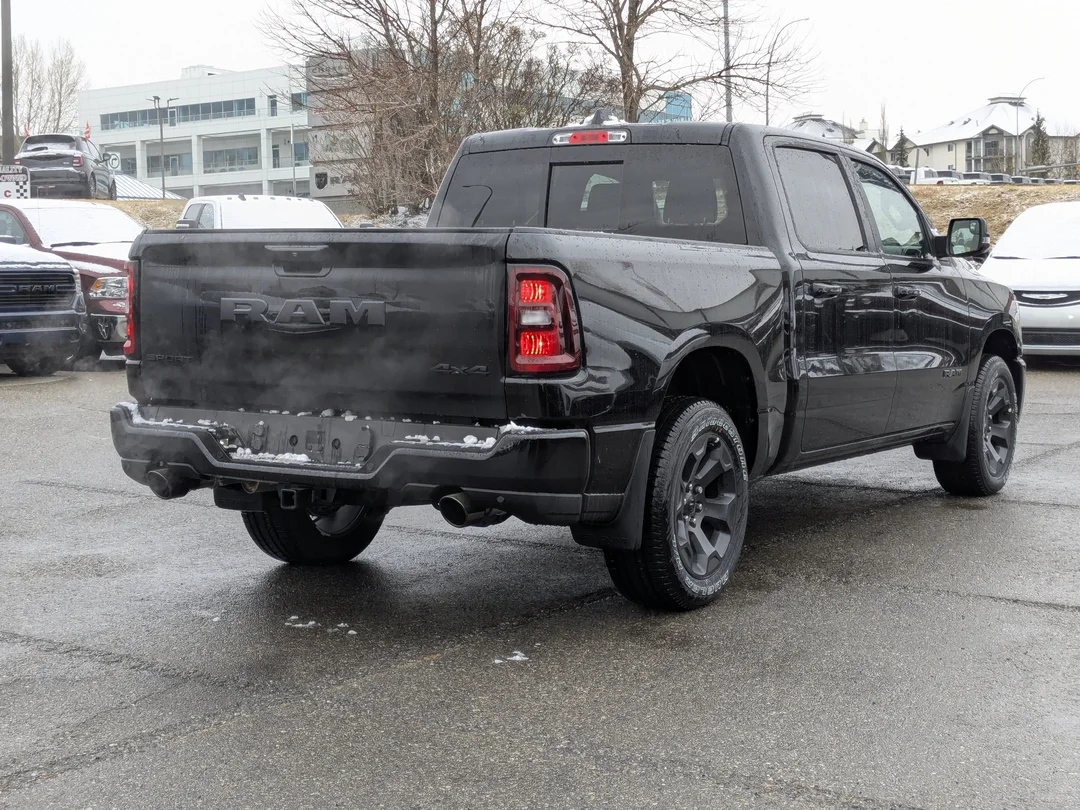 New 2026 Black RAM Sport - -  64 Box - Panoramic Sunroof - 360 Camera System - 12 Display & More! image 8