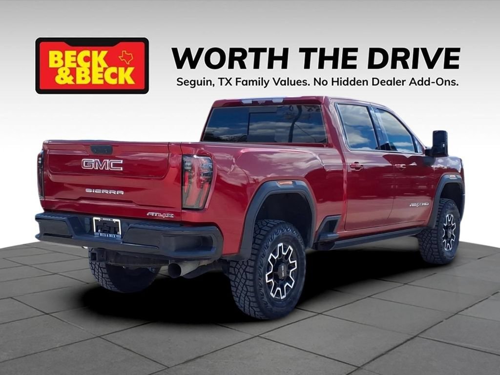 Used 2024 Volcanic Red Tintcoat GMC AT4X image 5