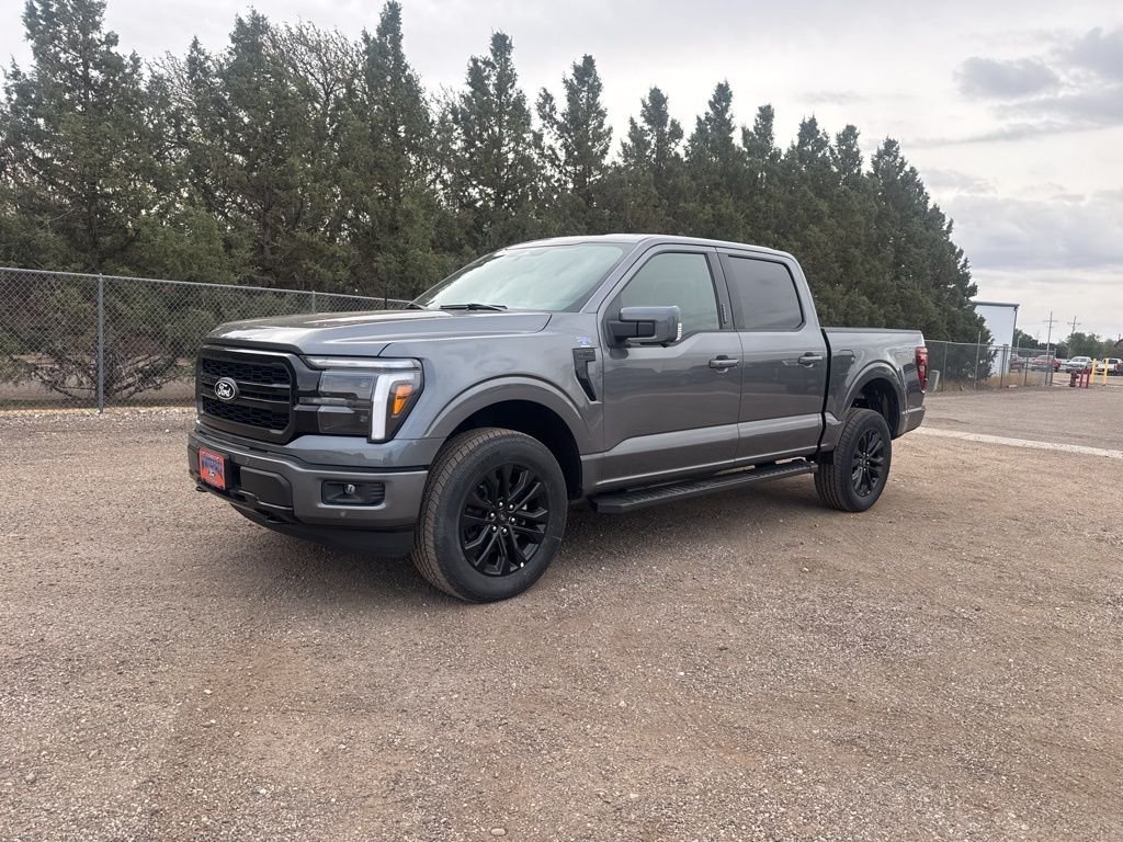 New 2026 Carbonized Gray Metallic Ford Lariat image 2