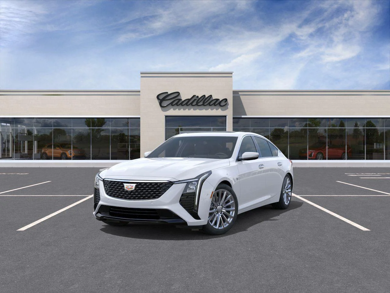 New 2026 Summit White Cadillac Premium Luxury image 8