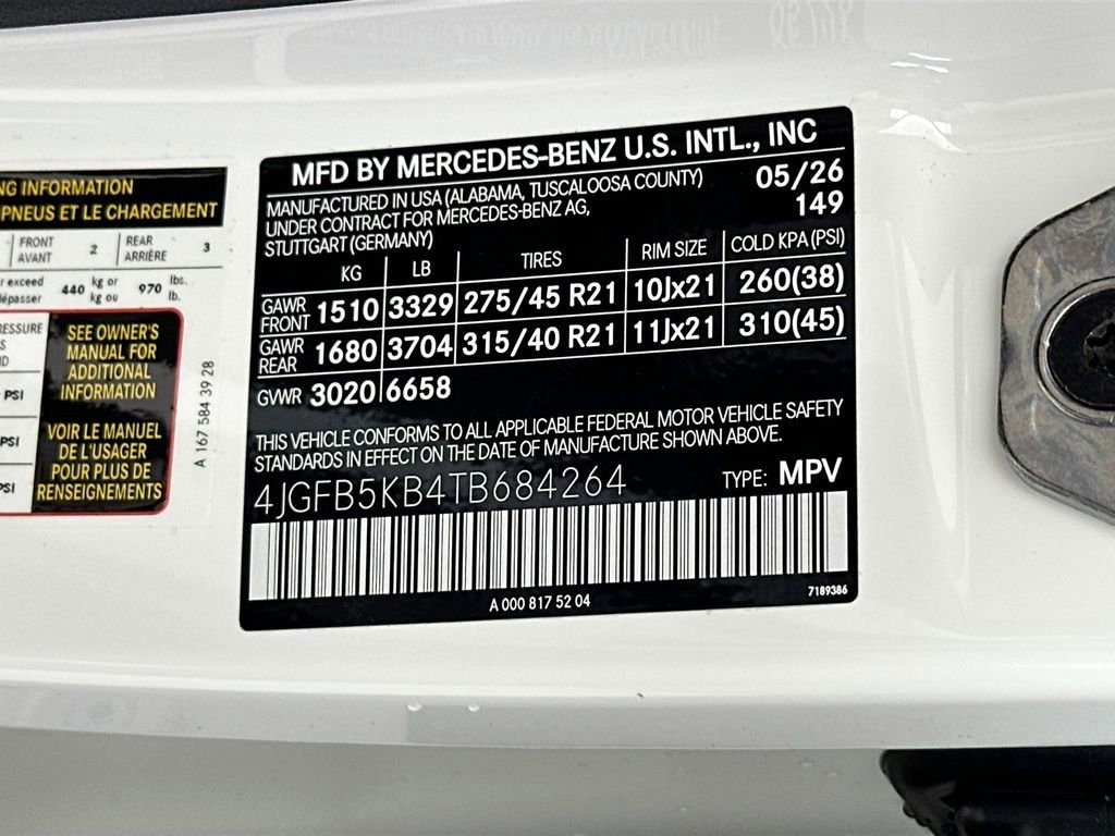 New 2026 Polar White Mercedes-Benz GLE 450 image 68