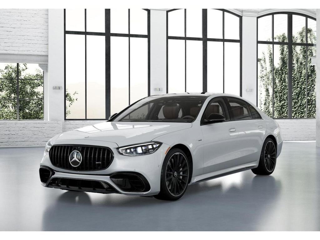 New 2026 MANUFAKTUR Moonlight White Metallic Mercedes-AMG AMG® S 63 E 4MATIC Sedan image 82