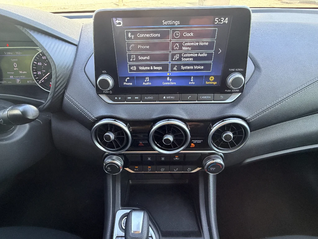 Used 2023 Super Black Nissan SV image 15