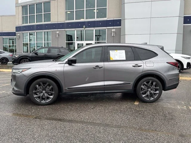 Certified Used 2023 Liquid Carbon Metallic Acura SH-AWD with A-Spec Package image 14