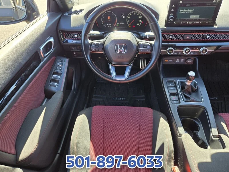 Used 2024 Crystal Black Pearl Honda MANUAL image 12