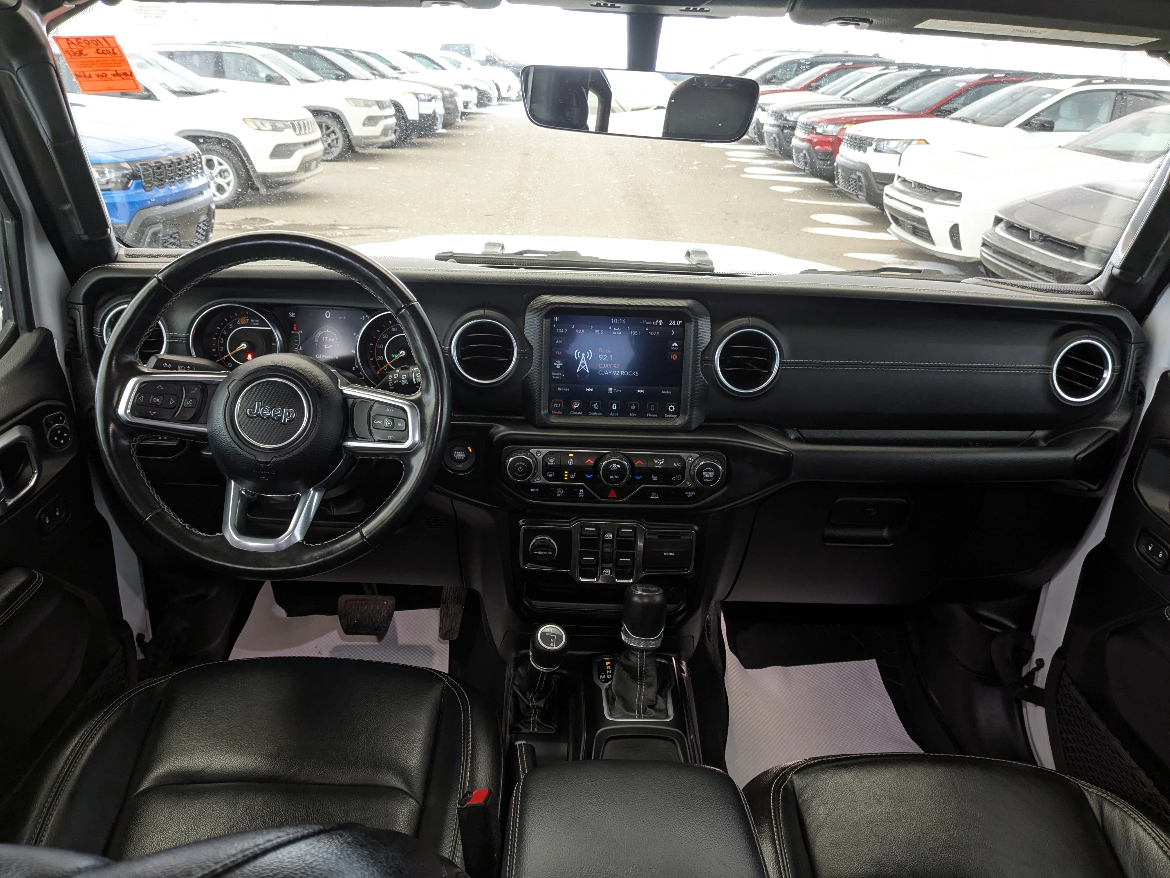 Used 2022 White Jeep Unlimited Sahara - Cold Weather Grp - Leather - Alpine Audio - Remote Start & More image 22