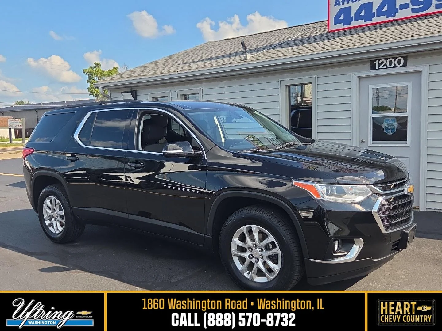 Used 2020 Mosaic Black Metallic Chevrolet LT Cloth image 1
