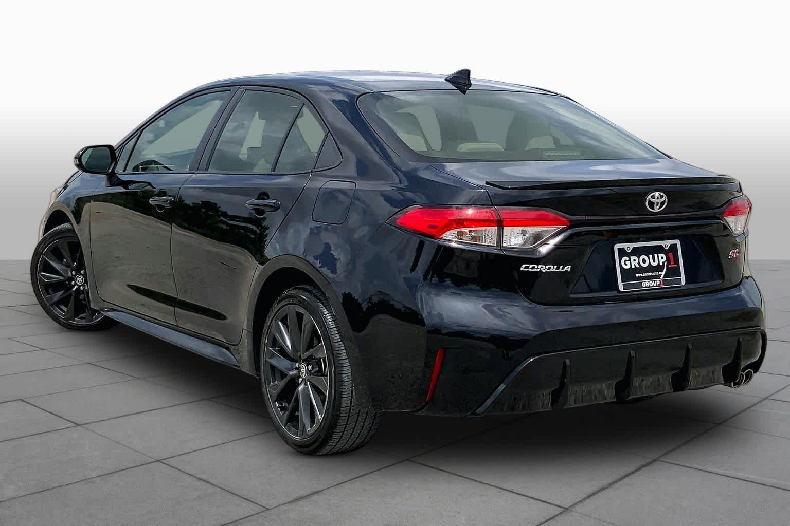Used 2024 Midnight Black Metallic Toyota SE image 12