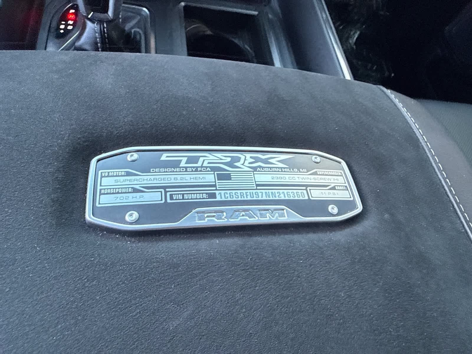Used 2022 Billet Silver Metallic Clearcoat Ram TRX image 28
