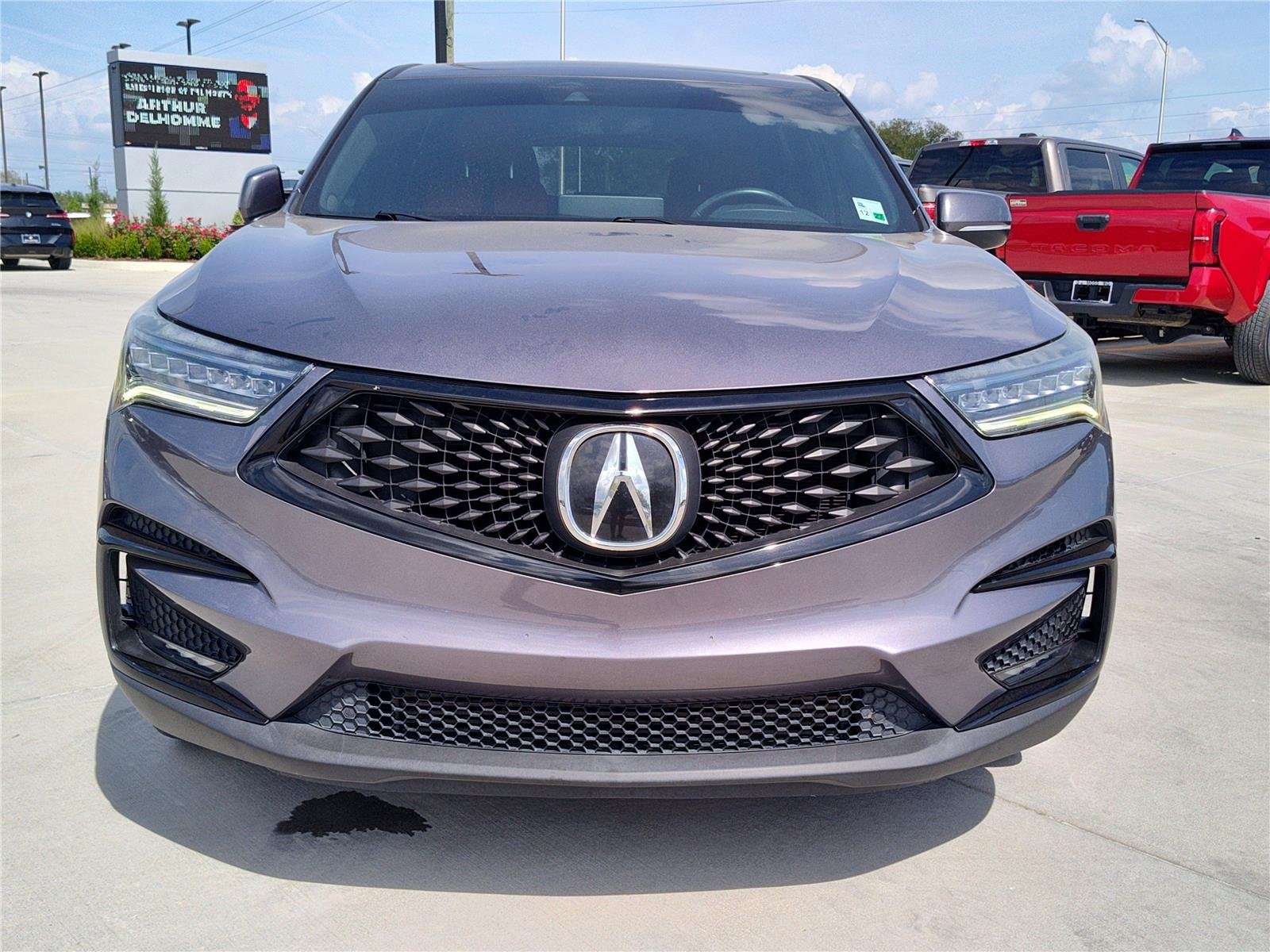 Used 2021 Modern Steel Metallic Acura w/A-Spec Package image 12