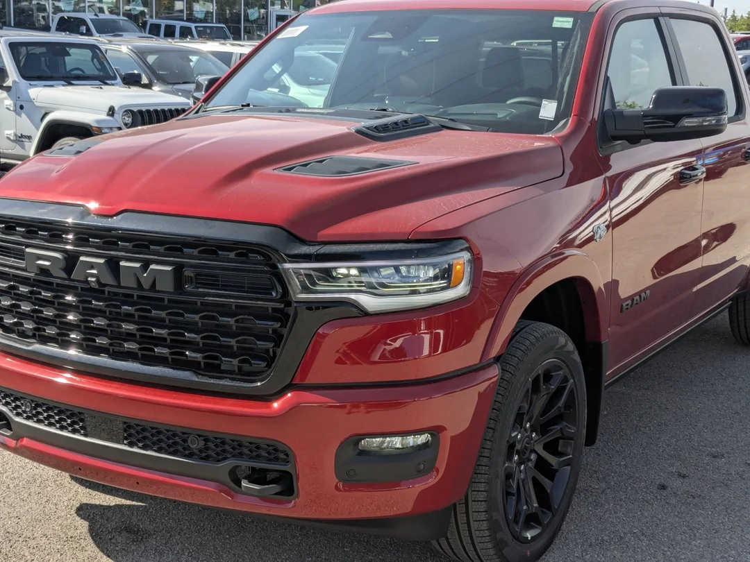 New 2026 Red RAM Limited - - 5.7L HEMI V8 - Night Edition - Limited Lvl A Grp - 14.4 Uconnect NAV & More! image 10