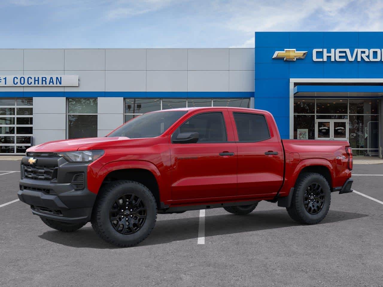 New 2026 Radiant Red Tintcoat Chevrolet WT image 2