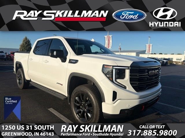 Used 2023 Summit White GMC AT4 image 1