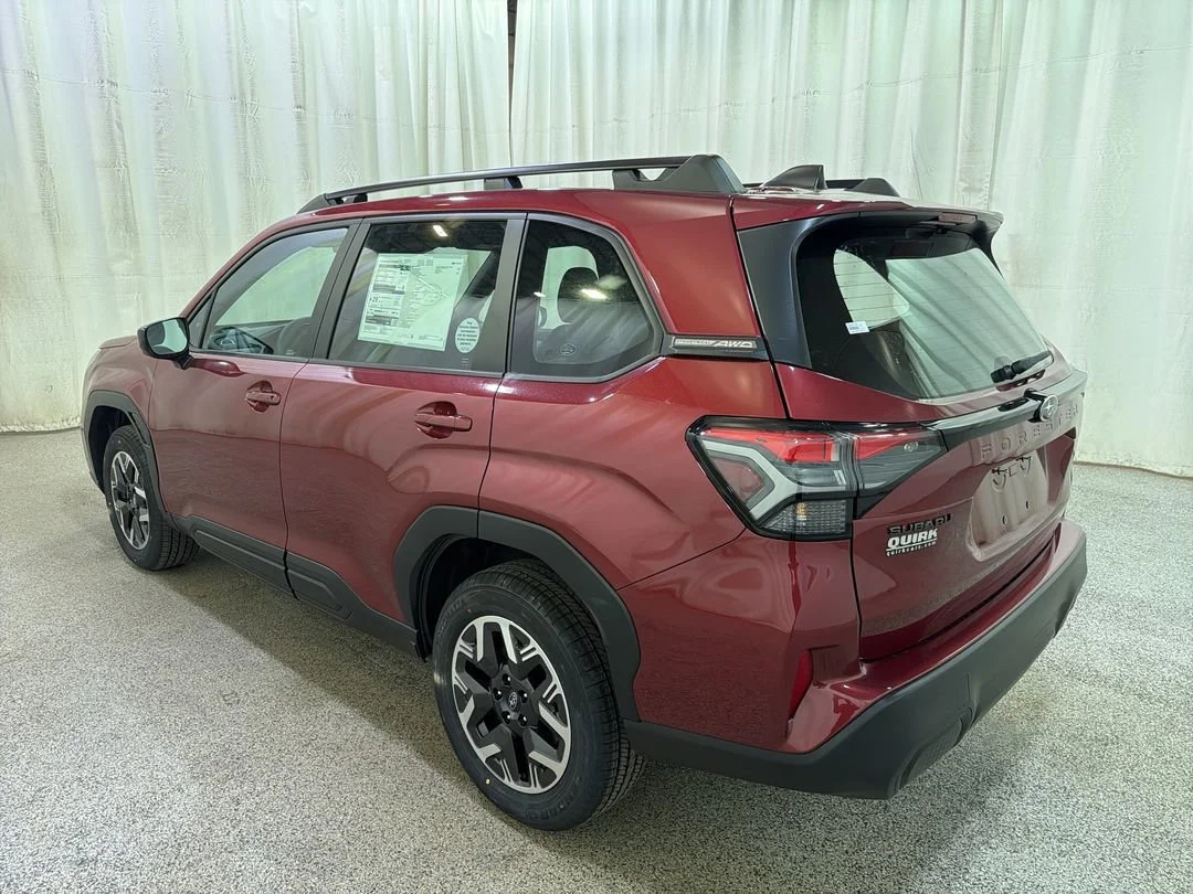 New 2026 Crimson Red Pearl Subaru BASE image 9