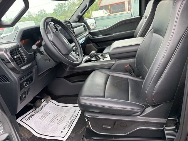 Certified Used 2024 Blue Ford Lariat image 5