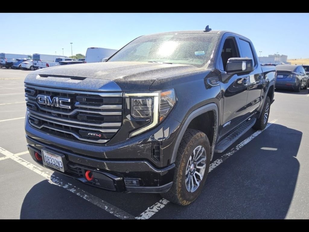 Used 2022 Black GMC AT4 image 1