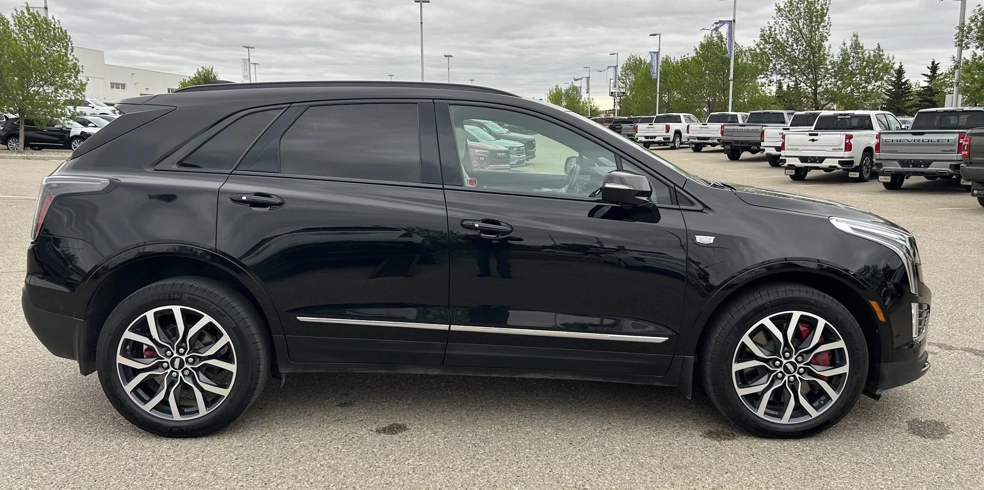 Certified Used 2025 STELLAR BLACK Cadillac AWD Sport image 6