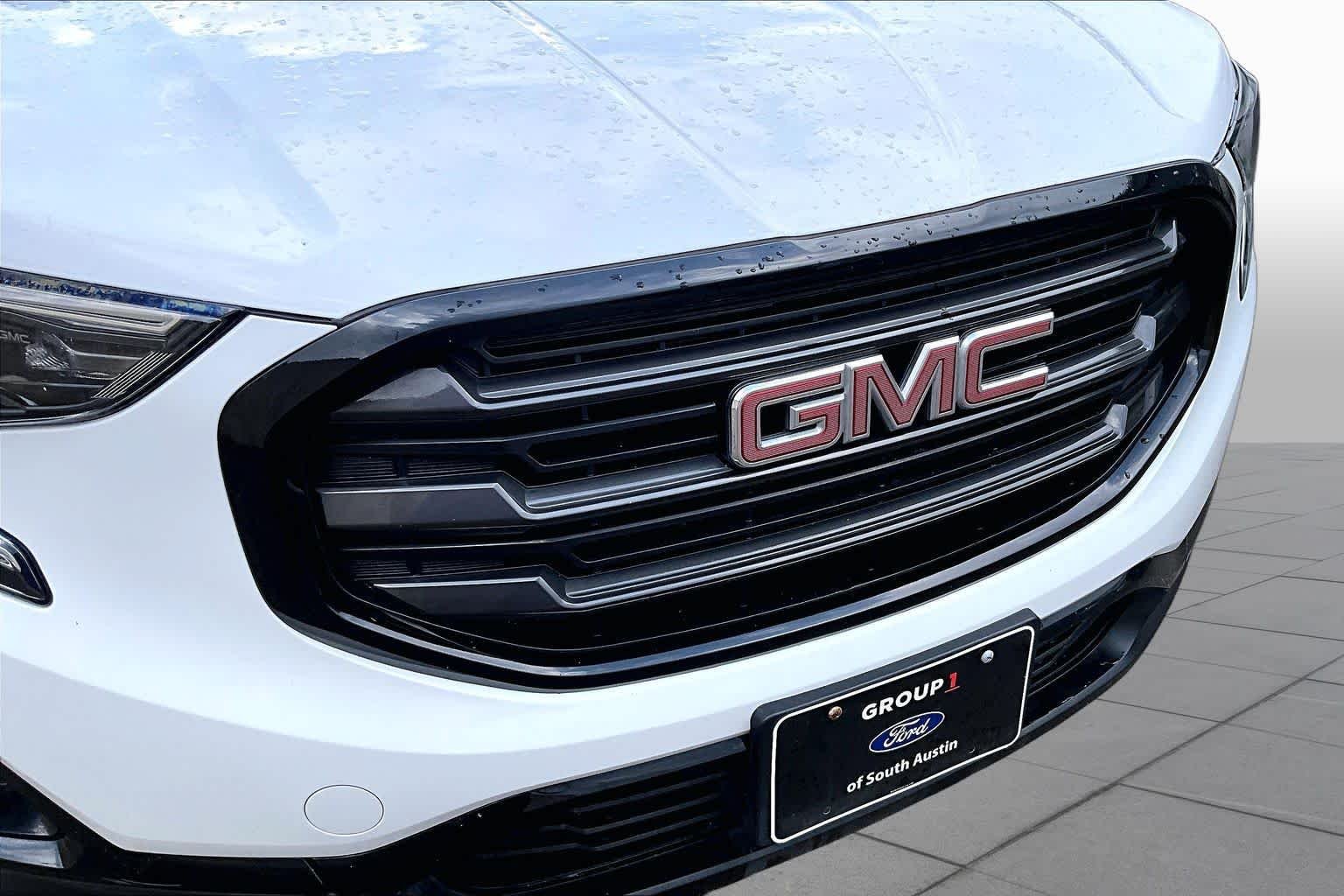 Used 2021 Summit White GMC SLT image 30