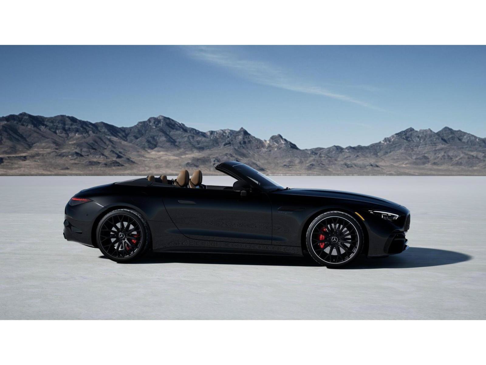 New 2027 Obsidian Black Metallic Mercedes-Benz AMG® SL 55 Roadster image 15
