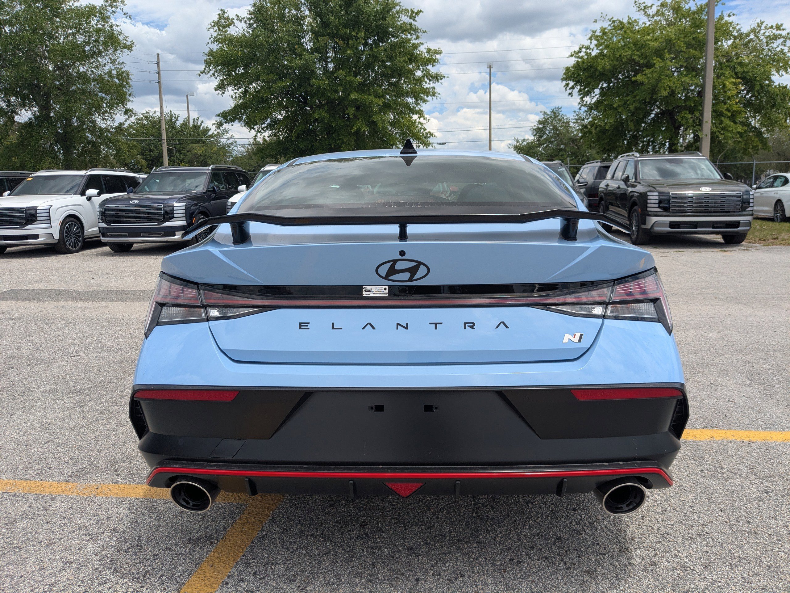 Used 2026 Performance Blue Hyundai Base image 6
