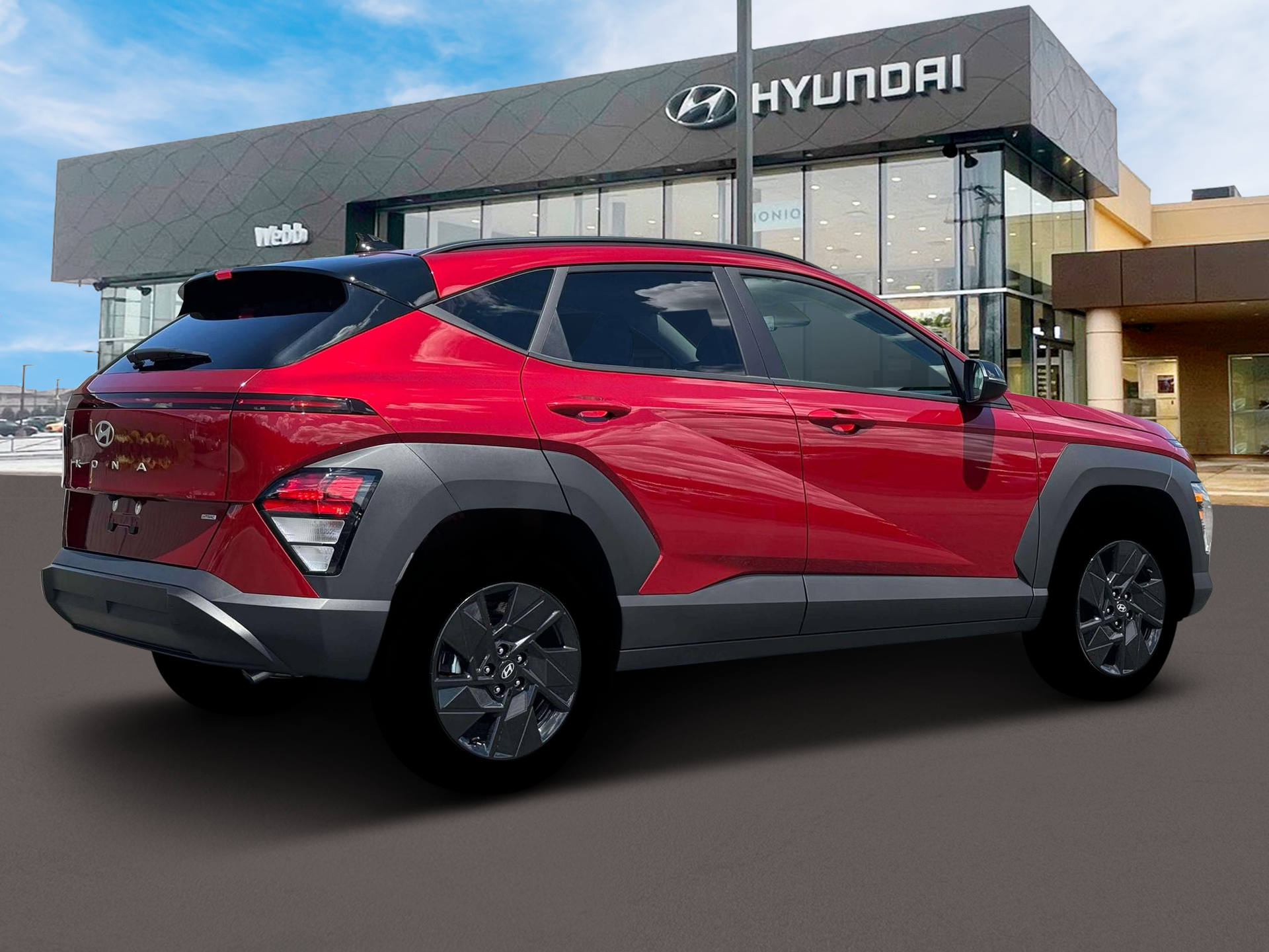 New 2026 Red Hyundai SEL Sport AWD image 8