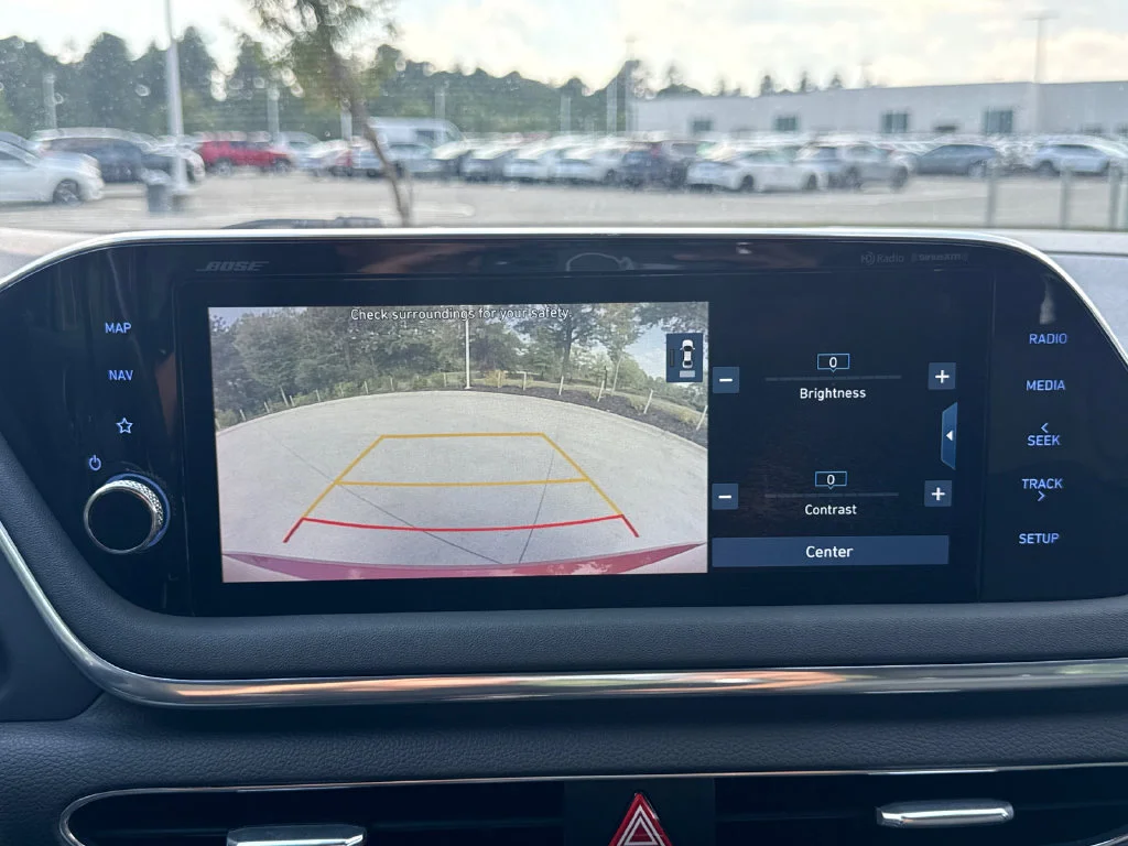 Used 2020 Calypso Red Hyundai SEL Plus image 26